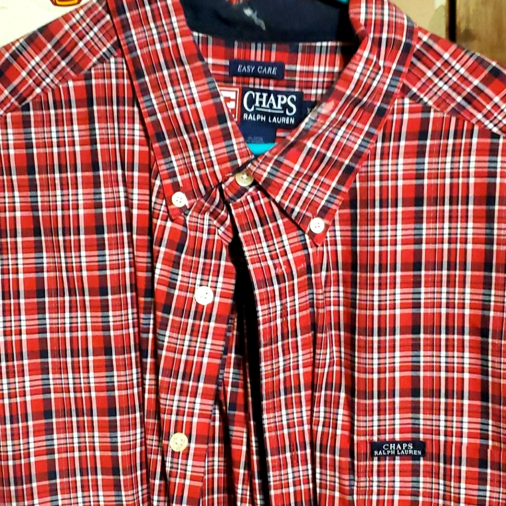 chaps by ralph lauren dress shirt ×l / xg